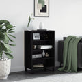 Hochschrank mit den Massen 57 x 35 x 90 cm in Schwarz