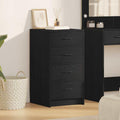 Sideboard mit den Massen 40 x 41 x 75 cm in Schwarz und Eichenbraun