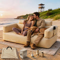 Armlehnen praegen das Sofa in Beige